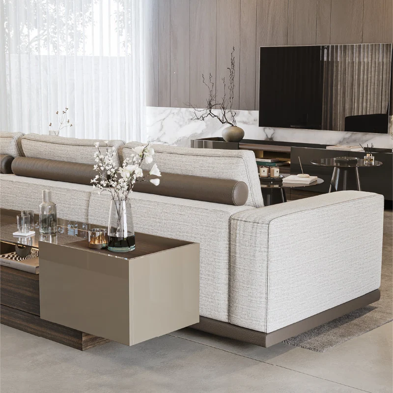 Evanyrouse Vollmer 3-Sitzer Sofa mit Chaiselongue links