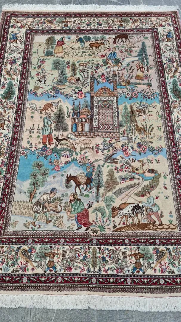 Luxury Rug Handmade Persian Rug | Handmade in Iran – C-7 | Luxury Living Room Décor