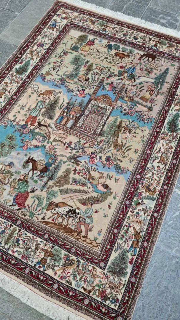 Luxury Rug Handmade Persian Rug | Handmade in Iran – C-7 | Luxury Living Room Décor