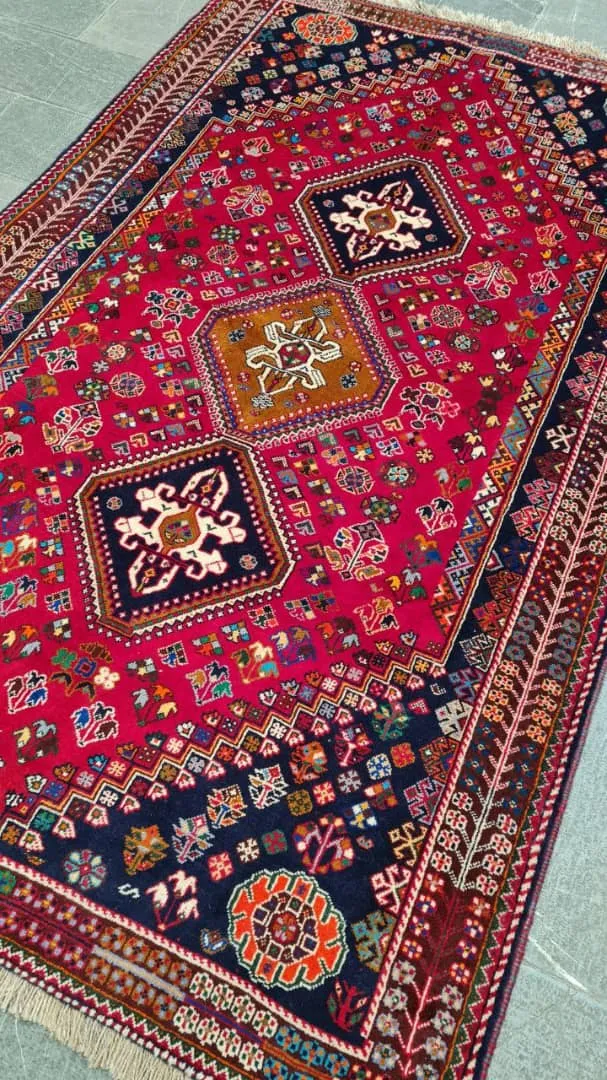 Luxury Rug Handmade Persian Rug | Handmade in Iran – Shiraz | Luxury Living Room Décor