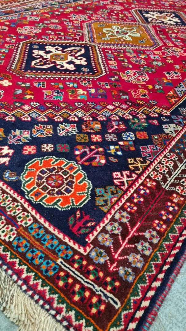 Luxury Rug Handmade Persian Rug | Handmade in Iran – Shiraz | Luxury Living Room Décor