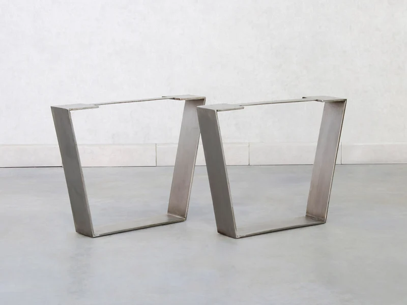 Couchtisch Untergestell Edelstahl Flachstahl V Design