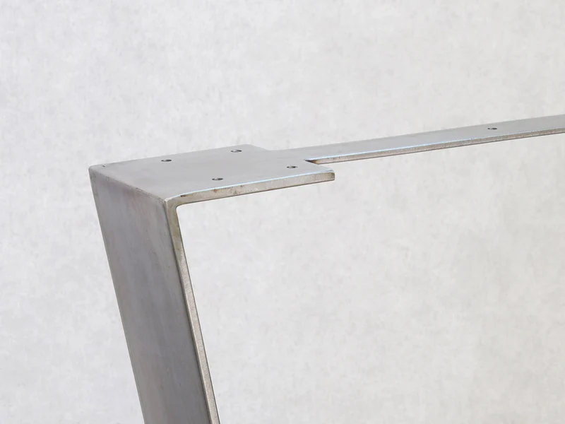 Couchtisch Untergestell Edelstahl Flachstahl V Design