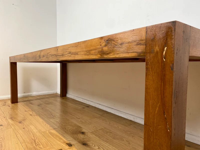 Boatwood by WMK I Imposanter 280x100cm großer Esstisch aus altem Bootsholz