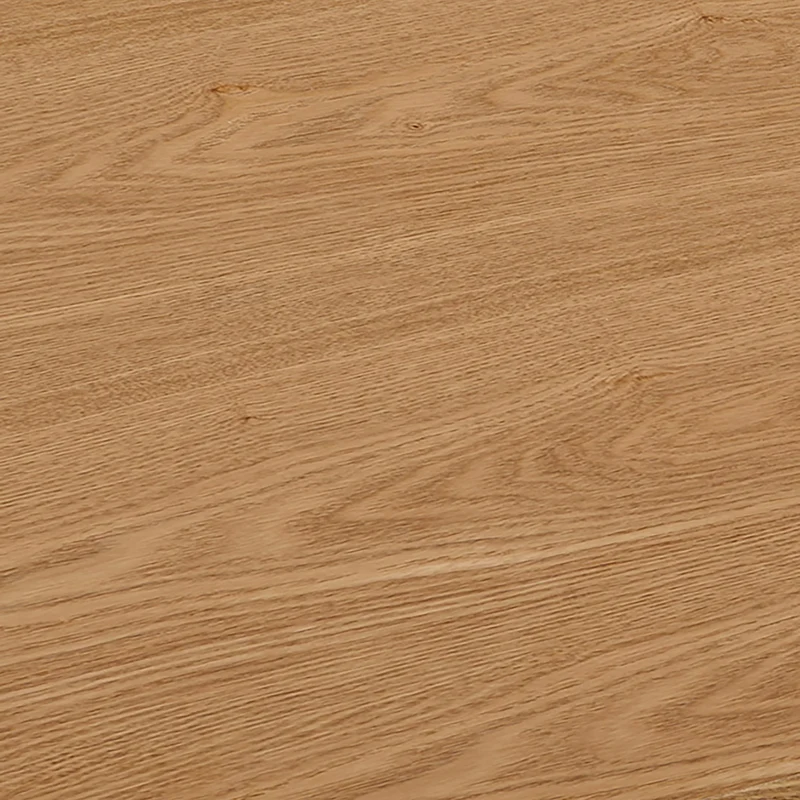 Esstisch JASON / Tischplatte in Eiche natur, Spinnenfußgestell in schwarz / Echtholzfurnier & abgerundete Kanten / Esszimmertisch / Küchentisch / Maße: 160 x 90, H 75 cm