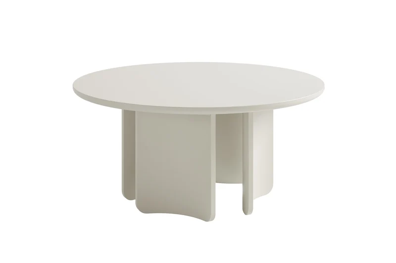 Couchtisch MOLDE 01, Echtholzfurnier Eichefarbig Bianco, Eichefarbig Tobacco oder seidengrau