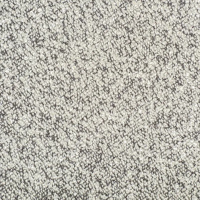 Barstuhl FORDE 01, Bezug in Bouclé grau, Untergestell aus Metall schwarz oder Bezug in Bouclé greige, Untergestell aus Metall seidengrau