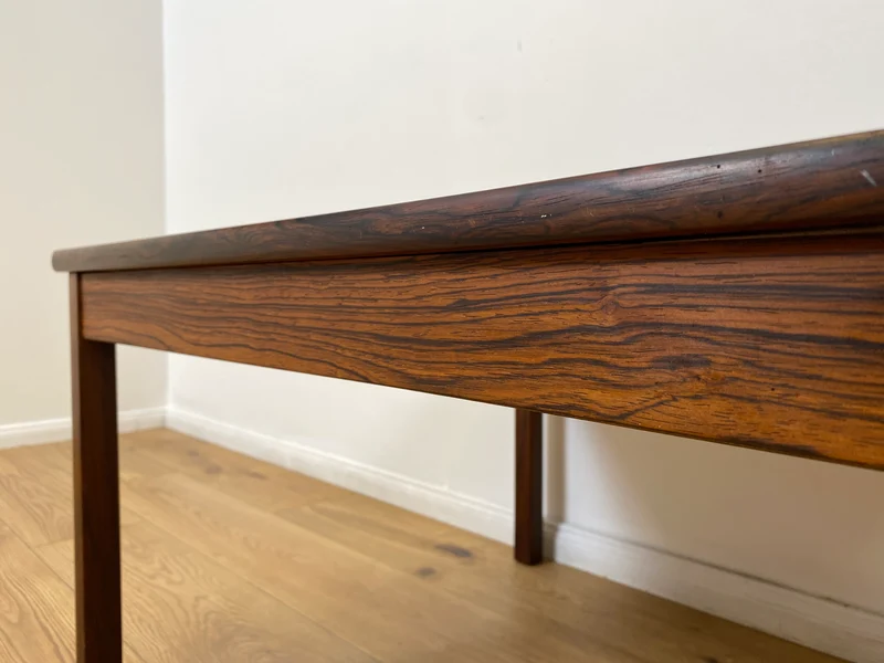 WMK # Stilvoller und gut erhaltener skandinavischer 70er Jahre Designer Couchtisch von Hansen & Nissen in Palisander