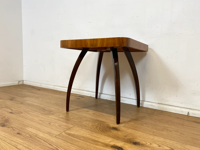 WMK Besonders schöner, seltener und gut erhaltener Mid-Century Couchtisch aus der ehemaligen Tschechoslowakei ČSFR im Art Deco Stil
