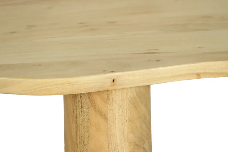 Couchtisch ETHAN / Tischplatte und Gestell in schwarz oder naturfarben (Akazie) / Wohnzimmertisch / Beistelltisch / Maße: B 110, H 45, T 55 cm