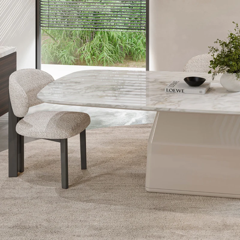 Evanyrouse Blanc 240 cm Esstisch