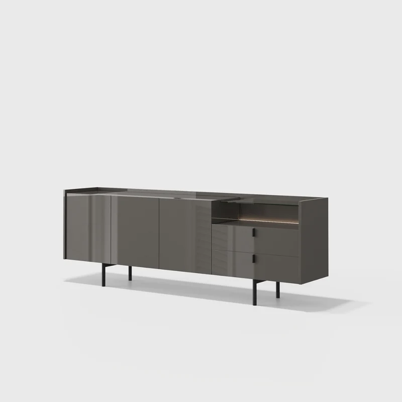 Evanyrouse Balmat Sideboard mit Beleuchtung