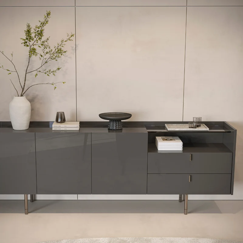 Evanyrouse Balmat Sideboard mit Beleuchtung