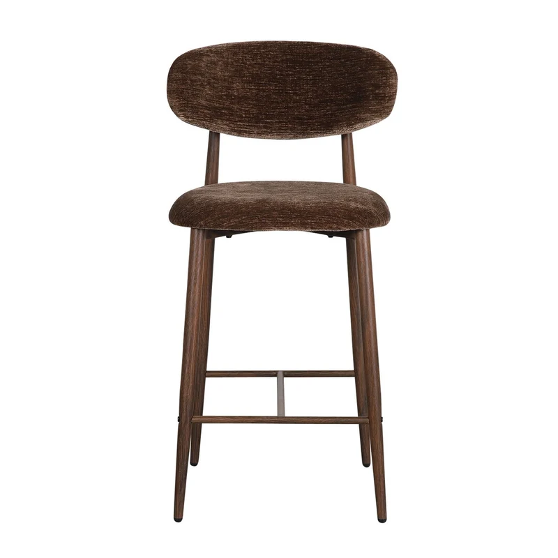 Pole to Pole Tresenstuhl Japandi – Umber, Höhe 96 cm, 2er-Set