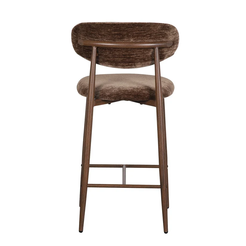 Pole to Pole Tresenstuhl Japandi – Umber, Höhe 96 cm, 2er-Set