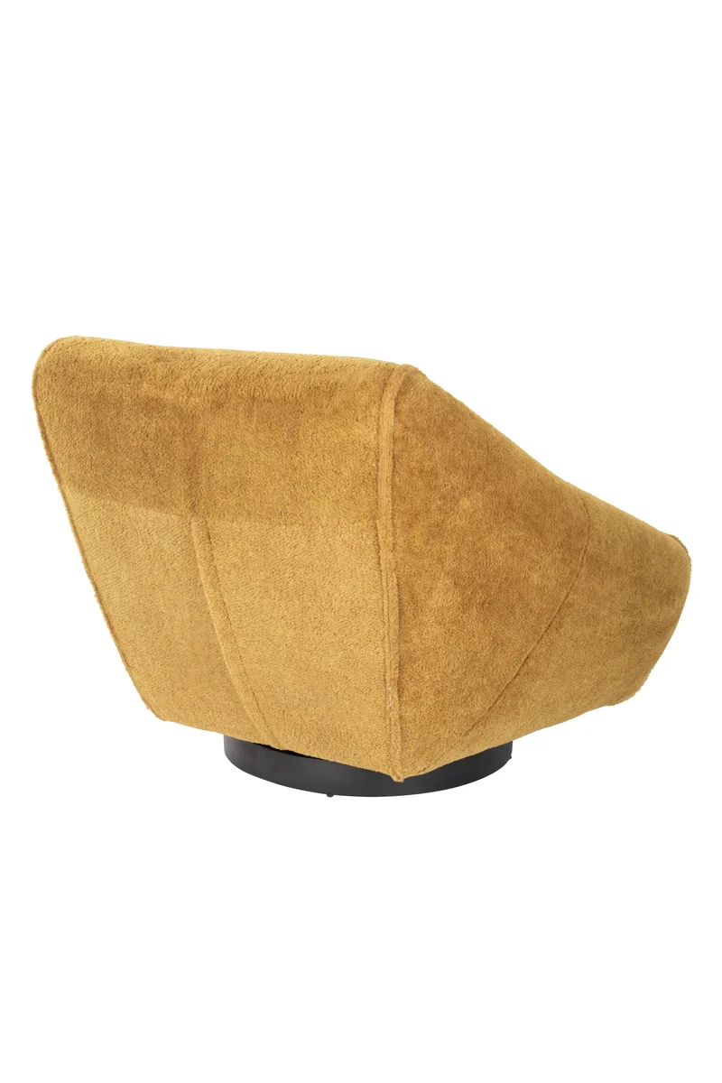 Bold Monkey Loungesessel Jump Around Ochre – Polyester, 88 × 91 × 71 cm