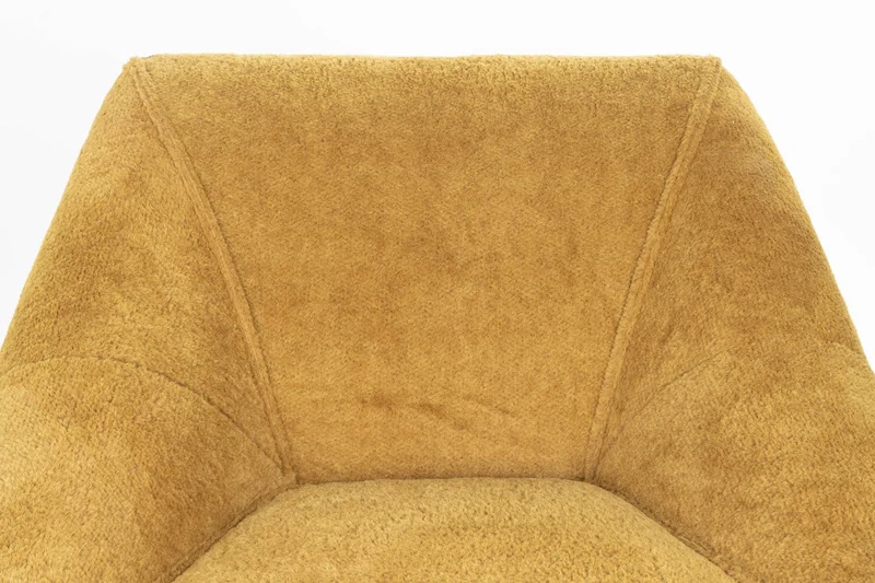 Bold Monkey Loungesessel Jump Around Ochre – Polyester, 88 × 91 × 71 cm