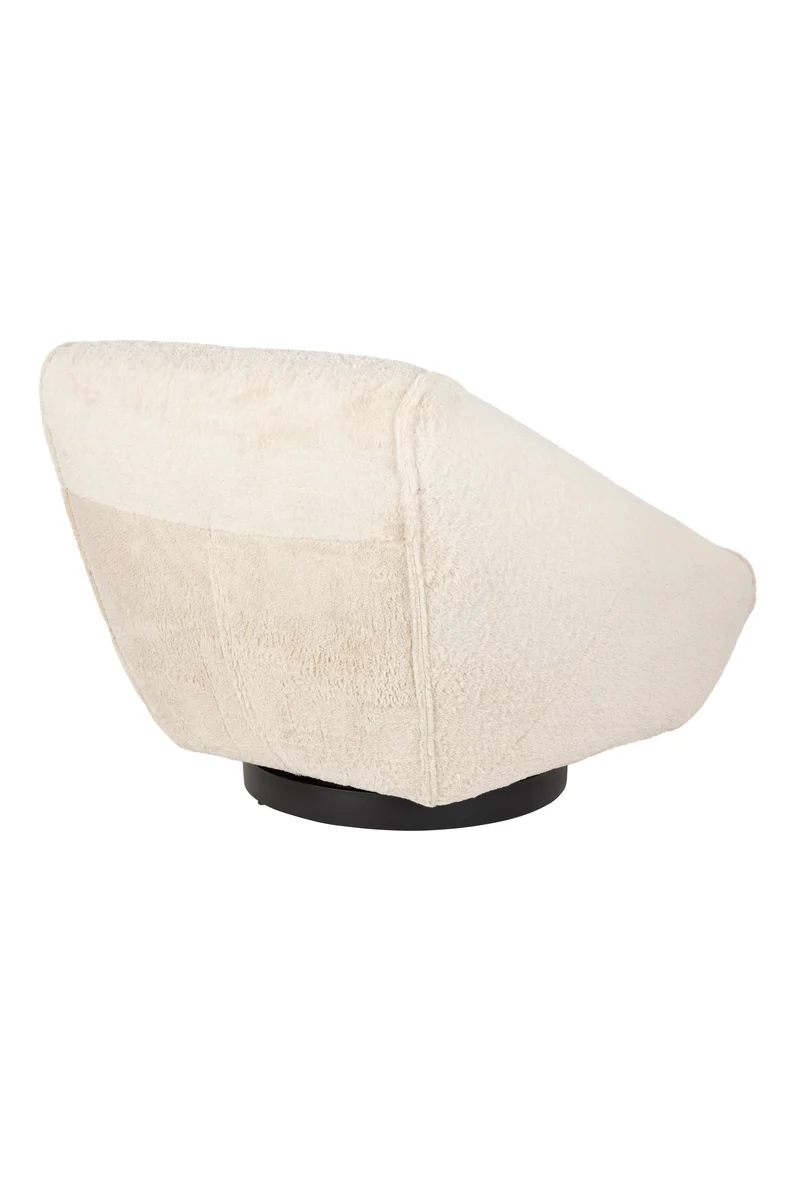 Bold Monkey Loungesessel Jump Around – Beige, Polyester, 88 × 91 × 71 cm