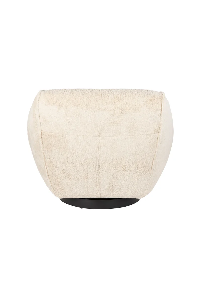 Bold Monkey Loungesessel Jump Around – Beige, Polyester, 88 × 91 × 71 cm