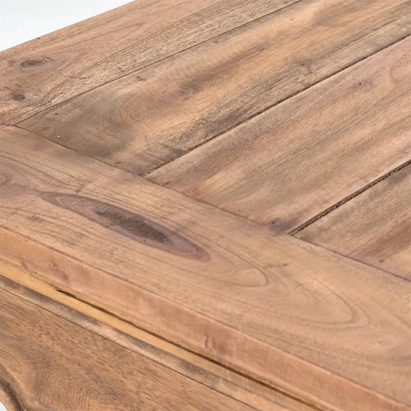 OPIUMTISCH "EAST 60" | 60x60x35cm, Mahagoni | Beistelltisch | Farbe: 01 natur-vintage