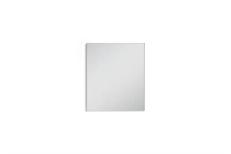 Wand-Spiegel JAKOB / Kante in anthrazit oder weiß / 60 x 70 cm / Zeitloser Hänge-Spiegel / Garderoben-Set / Flur / Badezimmer-Möbel / Moderner Designer Spiegel / B 60, H 70, T 2 cm