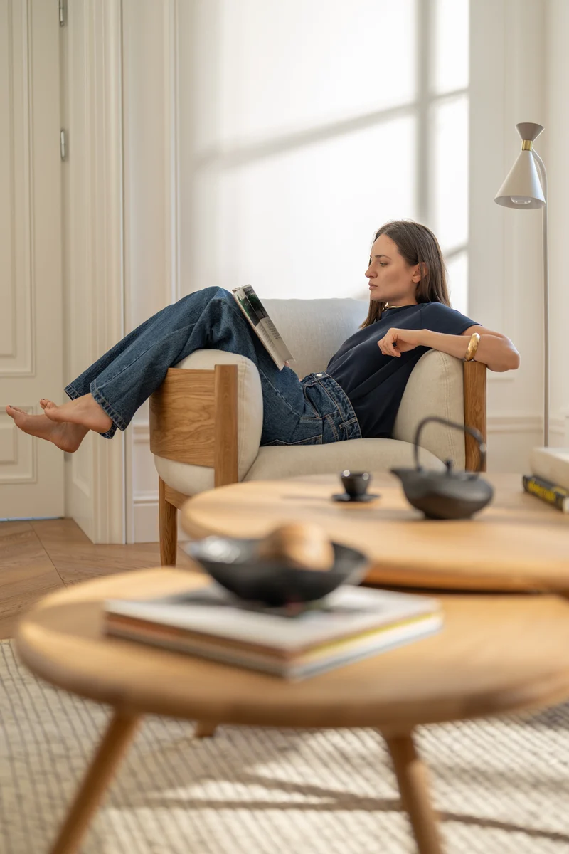 ARLEN Runder Couchtisch