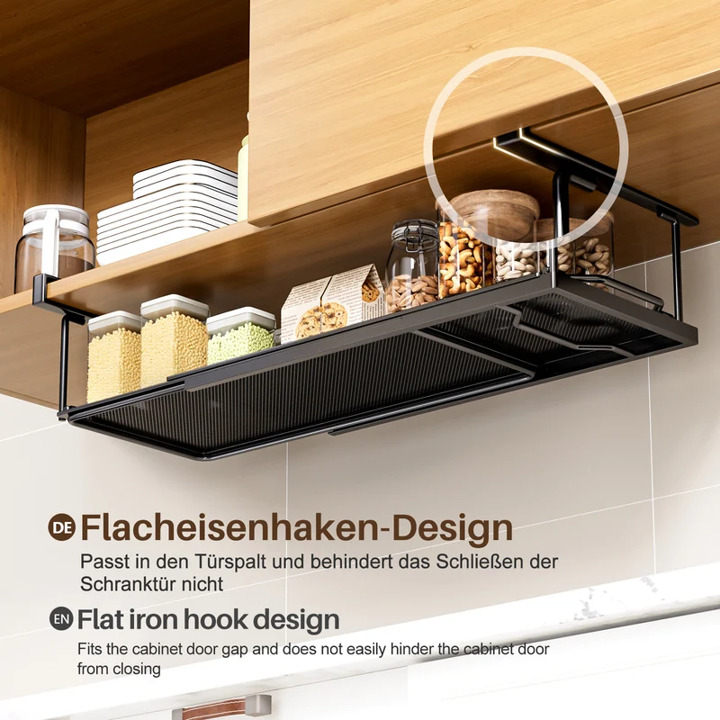 Yorbay ausziehbares Hängeregal 38,5–70,5 cm