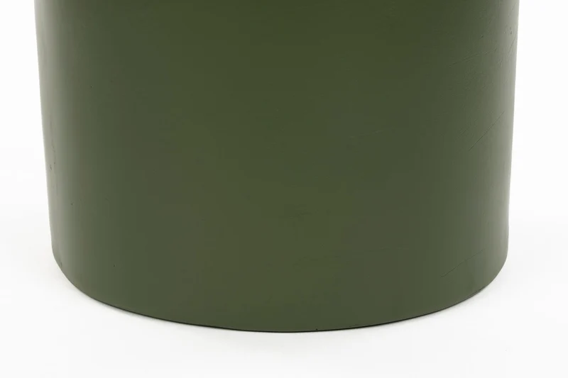 White Label Living Beistelltisch Eline – Grün, 30 × 30 × 36 cm