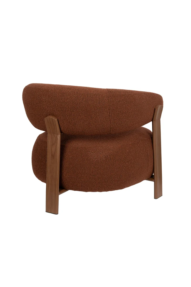 White Label Living Loungesessel Robyn – Polyester, 70,5 × 78 × 69 cm