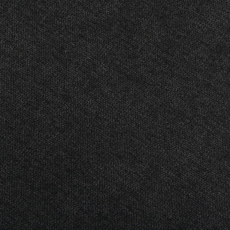 Sessel JOHN / Webstoff dunkelgrau / Gestell Metall schwarz / B 75, H 72,5, T 73 cm