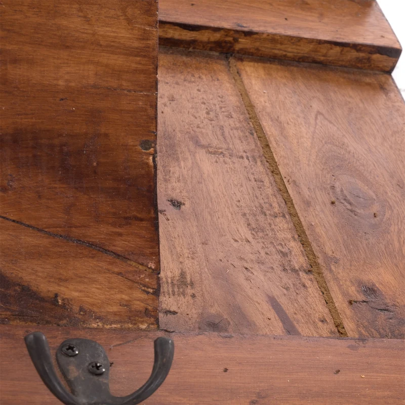 SCHLÜSSELBRETT "NATURA 50" | 50x35x13cm (BxHxT), Staufach | Garderobe | Farbe: 02 hellbraun
