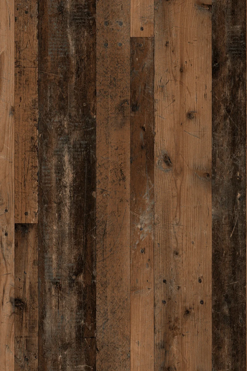 Schreibtisch LOBO / Arbeits-Tisch in weiß, Artisan Eiche (Eiche-Optik) oder Old Wood (Altholz-Optik) / Computer-Tisch mit 3 Schubladen, 1 Tür und 2 offenen Fächern / Große Arbeits-Fläche 138 x 55cm / Bürotisch / 138x75x55 cm (BxHxT)