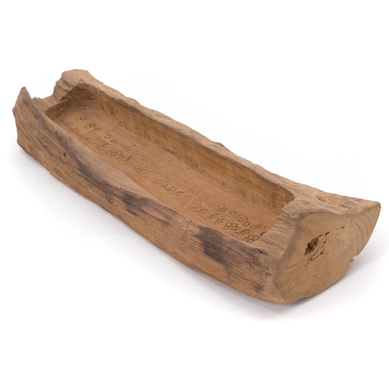 NATURHOLZSCHALE "FIORE 60" | Teakholz, 60 cm | Holzschale
