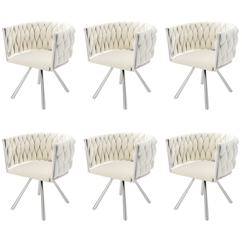 Esszimmerstuhl 360-Grad drehbar, 2er / 4er / 6er Set