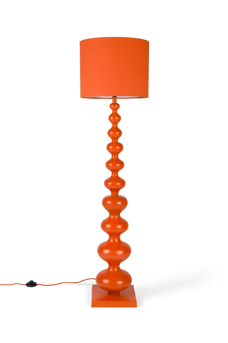 Bold Monkey Stehleuchte When Orange is King – Eisen, 38 × 38 × 150 cm