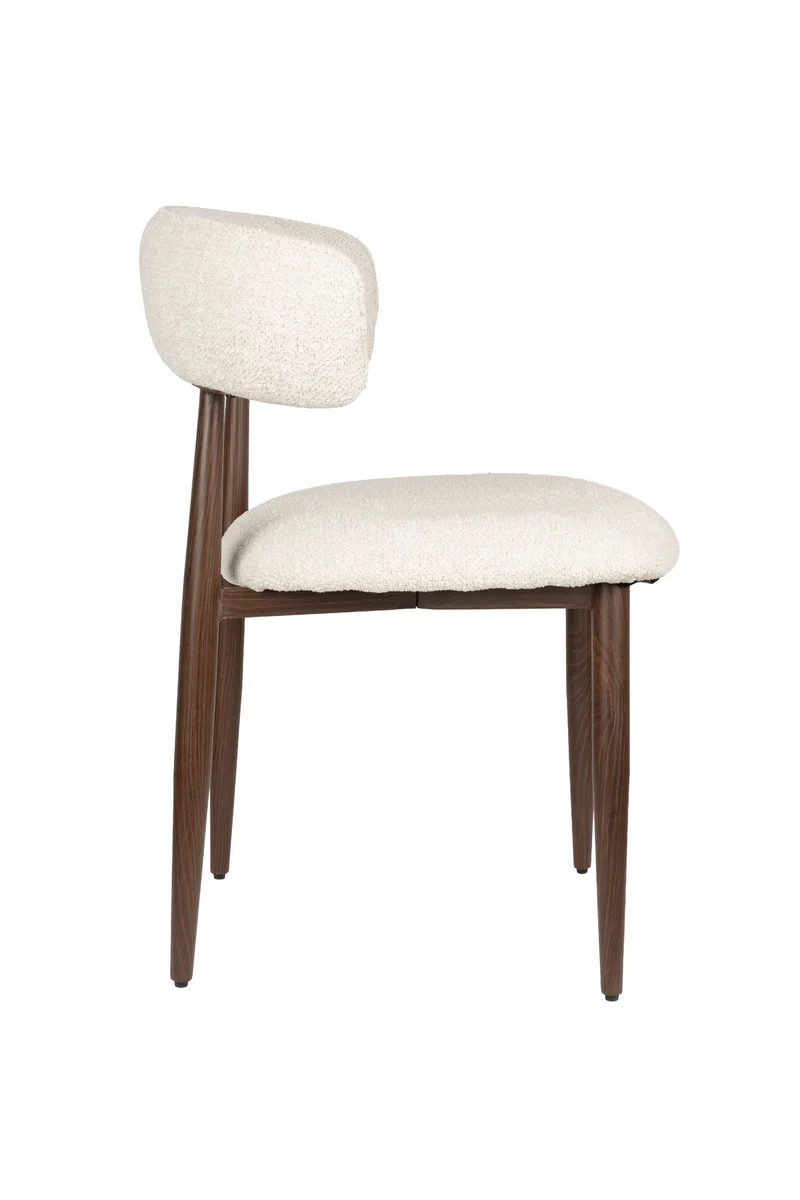 White Label Living Stuhl Stanley – Eisen, 48 × 57,5 × 79 cm, 2er-Set