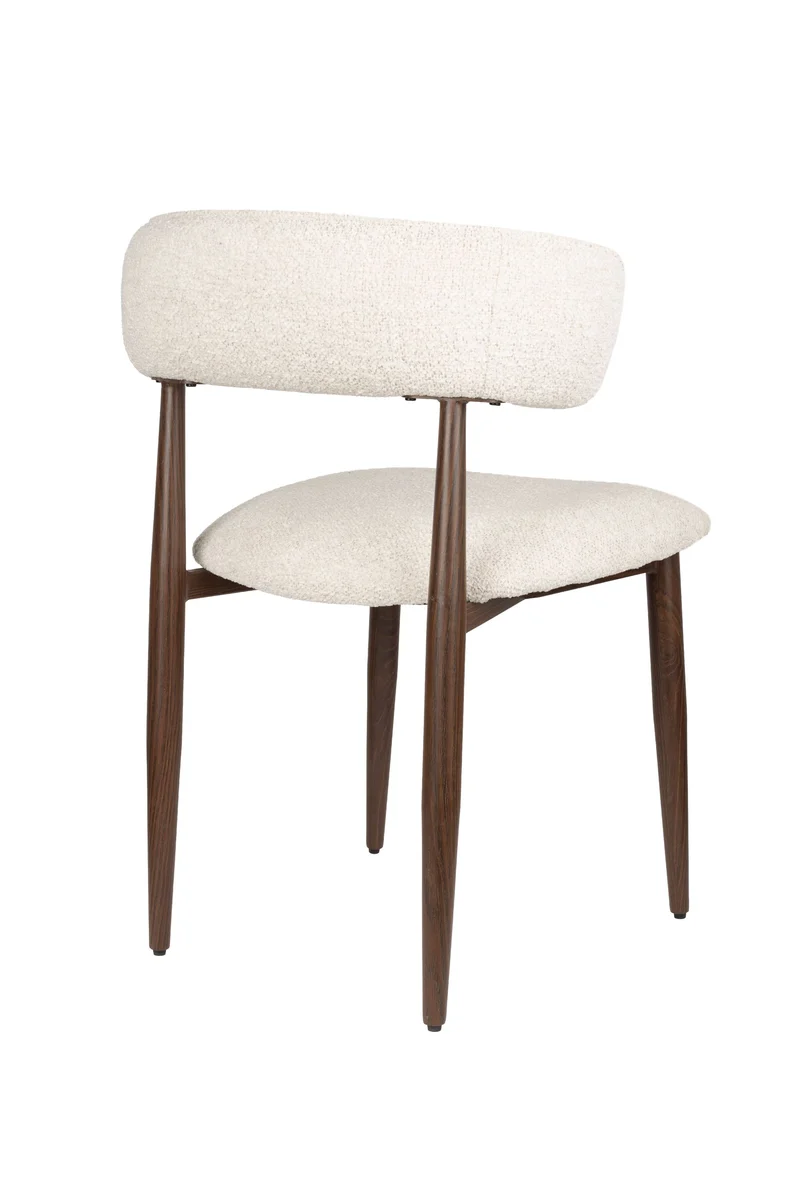 White Label Living Stuhl Stanley – Eisen, 48 × 57,5 × 79 cm, 2er-Set