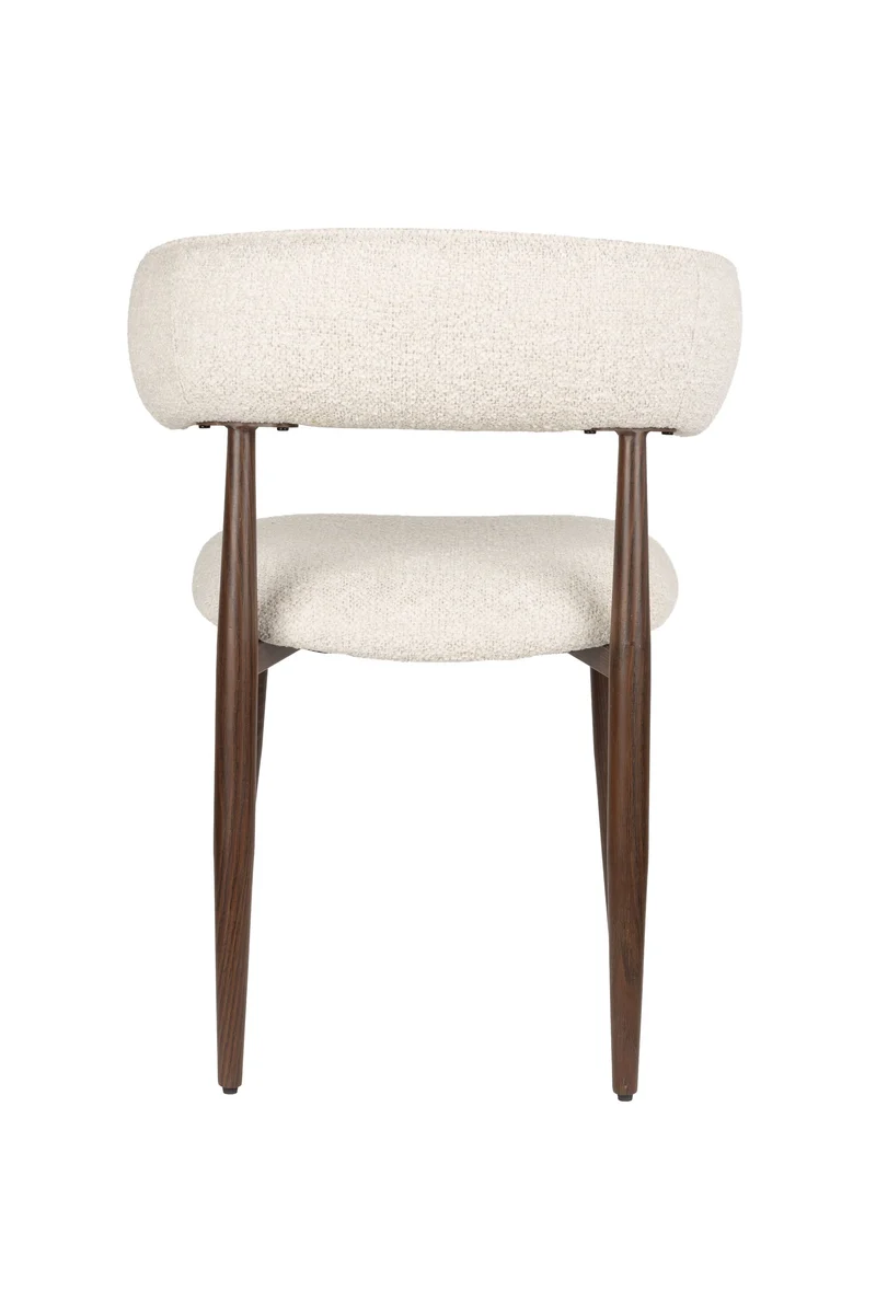 White Label Living Stuhl Stanley – Eisen, 48 × 57,5 × 79 cm, 2er-Set