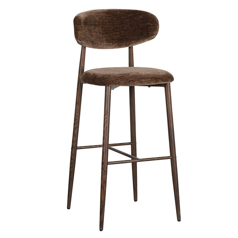 Pole to Pole Barstuhl Japandi – Umber, Höhe 109,5 cm, 2er-Set