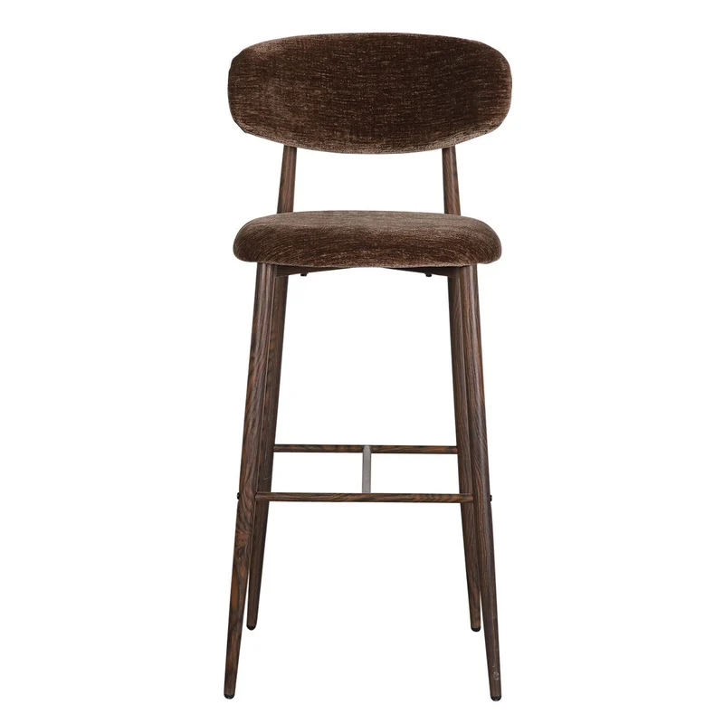 Pole to Pole Barstuhl Japandi – Umber, Höhe 109,5 cm, 2er-Set