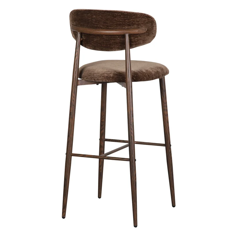 Pole to Pole Barstuhl Japandi – Umber, Höhe 109,5 cm, 2er-Set