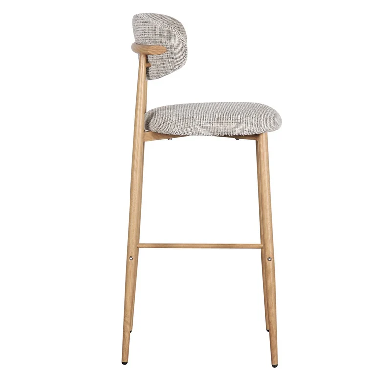 Pole to Pole Barstuhl Japandi – Dune, Höhe 109,5 cm, 2er-Set