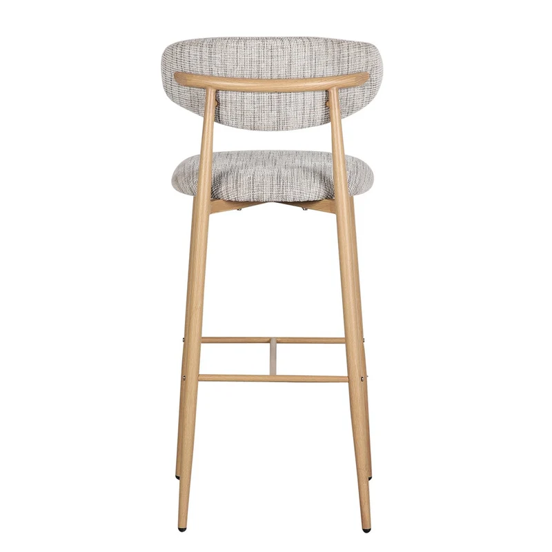 Pole to Pole Barstuhl Japandi – Dune, Höhe 109,5 cm, 2er-Set