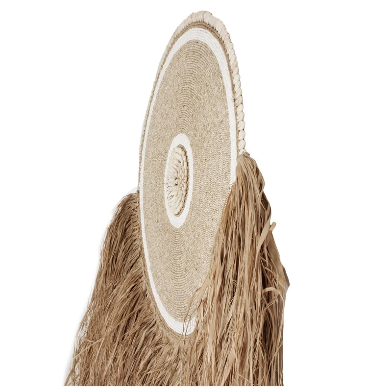 Pole to Pole Wanddekoration Kamerun – Beige/Braun, 4 × 70 × 130 cm