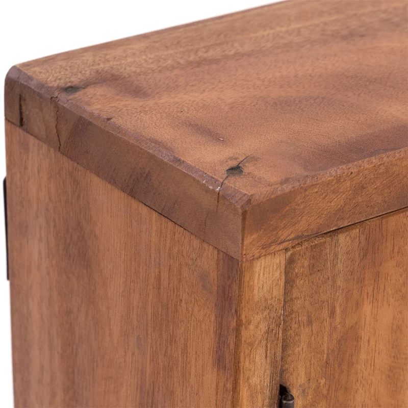 MEDIZINSCHRANK MEDIC | 35x35x13cm, Massivholz | Wandschrank | Farbe: 08 honigfarben gewachst