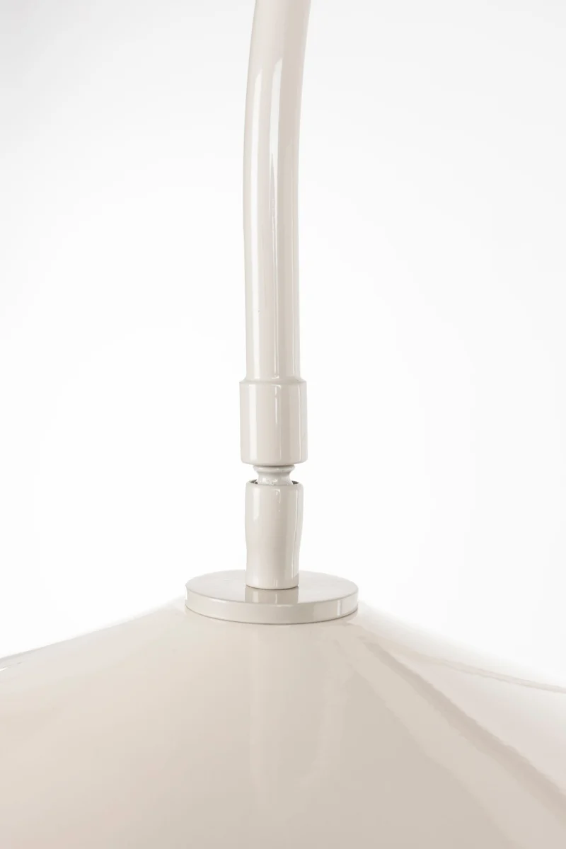 White Label Living Stehleuchte Enno – Travertin, 192 × 43 × 192 cm