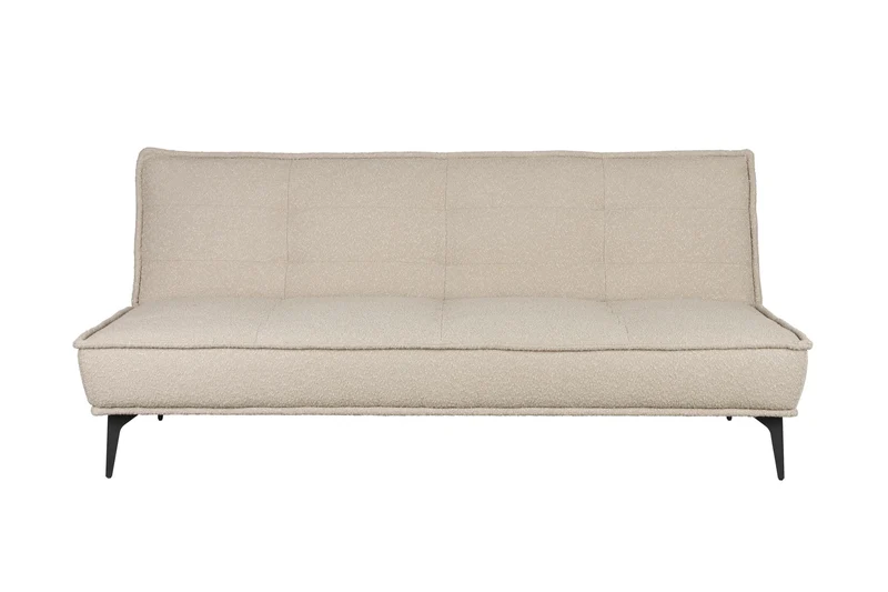 White Label Living Schlafsofa Cielke – Polyester, 90 × 184 × 84 cm