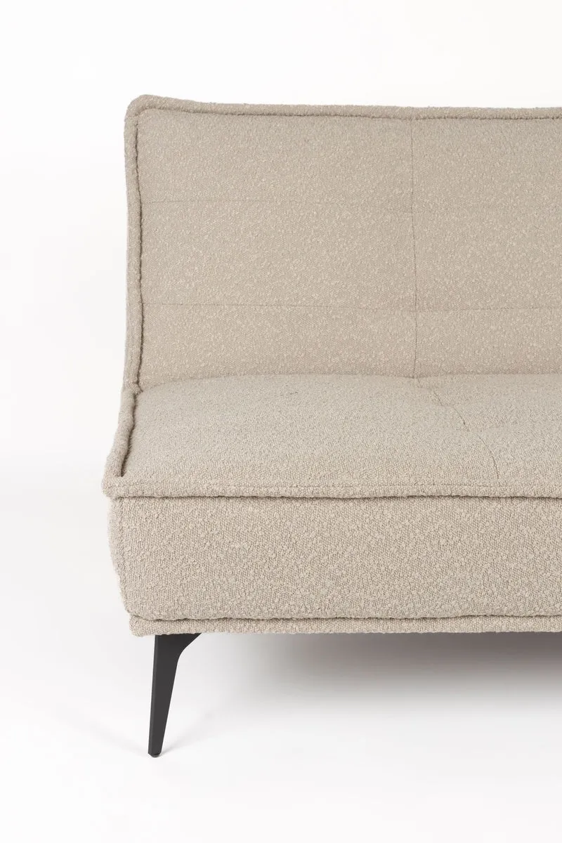 White Label Living Schlafsofa Cielke – Polyester, 90 × 184 × 84 cm