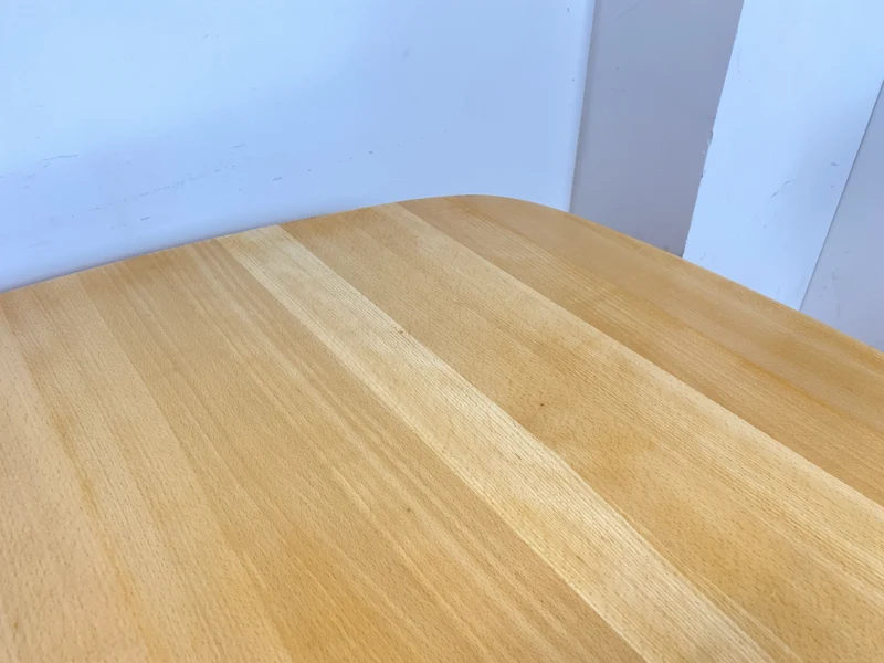 WMK Edler und hochwertiger skandinavischer Designer Esstisch von Skovby Møbelfabrik aus massiver Eiche , 2-fach ausziehbar