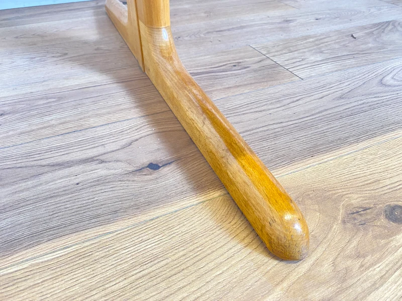 WMK Edler und hochwertiger skandinavischer Designer Esstisch von Skovby Møbelfabrik aus massiver Eiche , 2-fach ausziehbar
